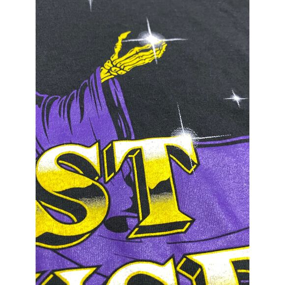 Grim Reaper A Lost Cause Black/Purple Long Sleeve Crew size 2XL - Picture 6 of 9